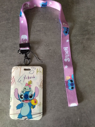 Porte carte badge stitch angel - porte,
