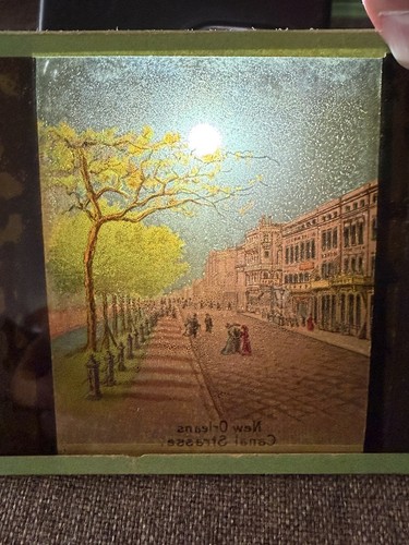 Plaque verre lanterne - de,