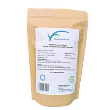 1kg MSM Powder 99.9% Purity 60-80 Mesh in Kraft Paper Stand Up Pouch