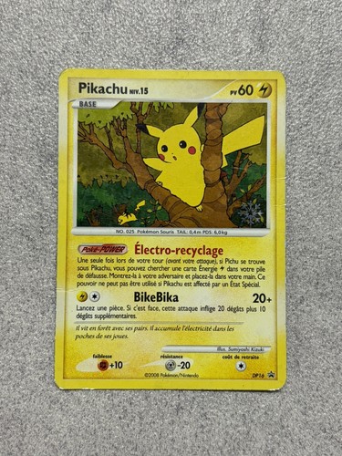 Carte pokémon pikachu - carte,