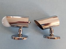 2 spots vintage 70's chromés