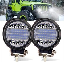 2x72W Rampe de Phares de Travail LED 12v 24v Feux Projecteur Tracteur Chantier