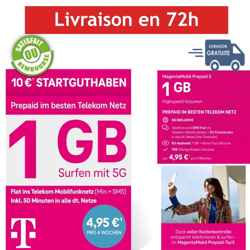 Deutsche telekom carte - telekom, sim
