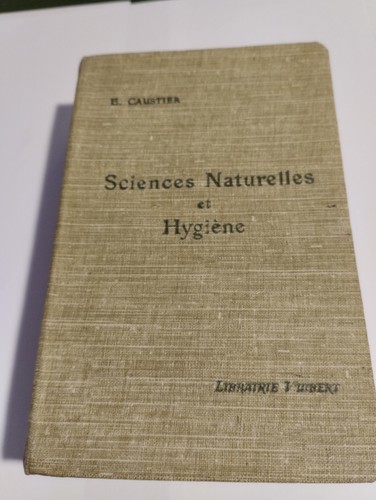 Livre scolaire ancien sciences - scolaire,