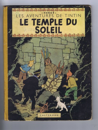 Tintin hergé temple - tintin,