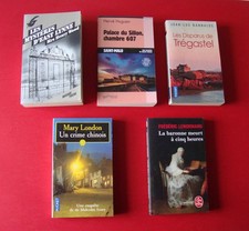 Lot de 5 romans policiers F