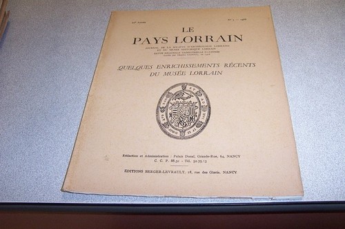 Pays lorrain 1958 3 - le, n°