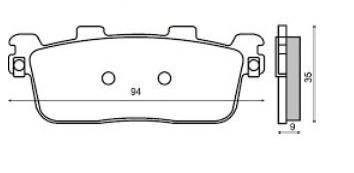 Paire plaquette homologue - paire,