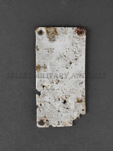 Plaque identification - plaque, d'identification