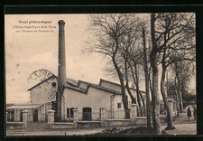 Old postcard Toul, L ́Usine refrigifique de la Place sur l ́Avenue de Dommartin 1911 