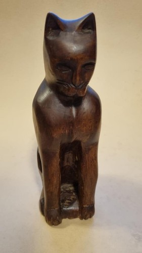 Statuette chat debout - statuette,