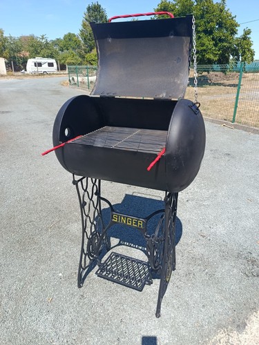Barbecue artisanal fait main - barbecue,