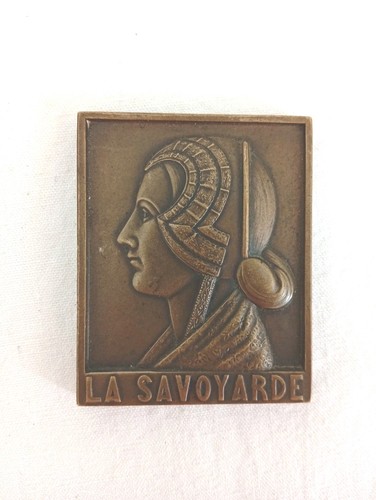 Plaque bronze art déco la - en,