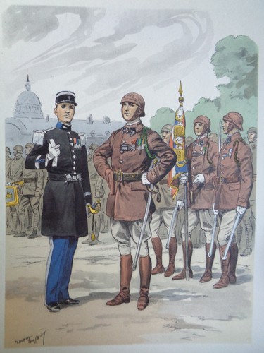 Gravure militaire maurice - gravure,