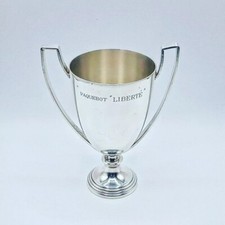 Trophée Paquebot Liberté Art-Déco Wiskemann