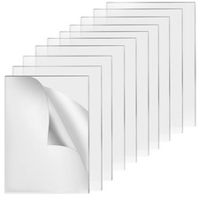 150 x 100 x 2 mm Plaque Plexiglas Transparent Lot de 10 Feuille de Plastique ...