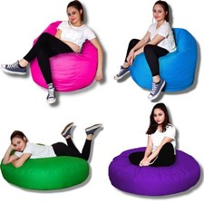 PatchHome Pouf Coussin 2 IN 1 Fauteuil Canapé Convainquez-Vous Oreillers de Sol