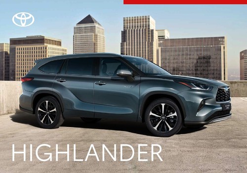 2021 toyota highlander 12 - toyota,