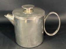 Christofle Signed Silver Metal Hotel Teapot