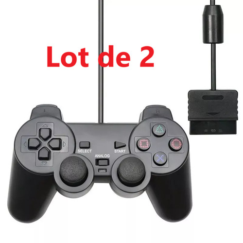 Lot manette ps2 - 2,