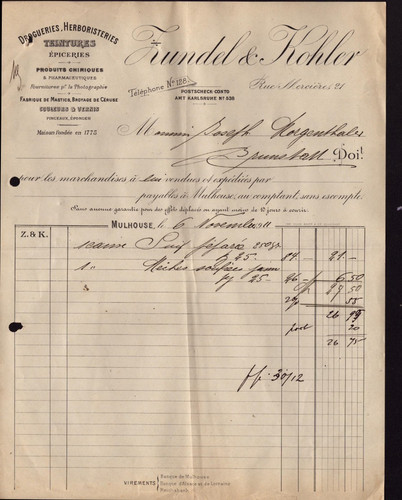 Mulhouse droguerie - (68),