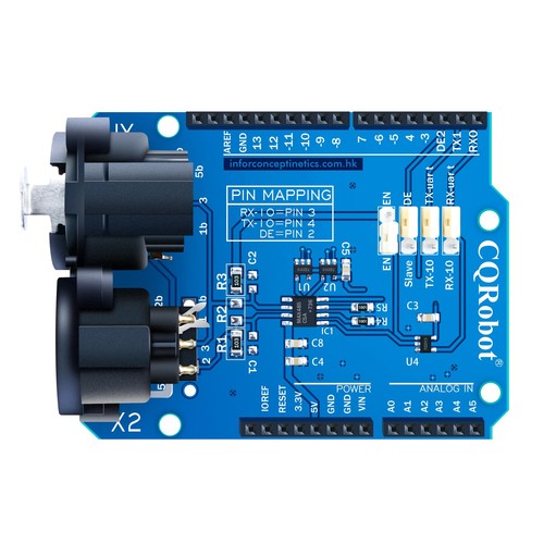 Shield dmx rdm pour - shield,