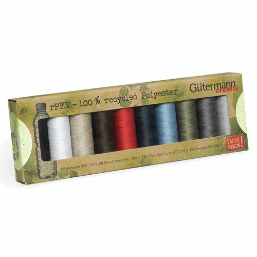 Gutermann 100 recyclé - gutermann, 100%
