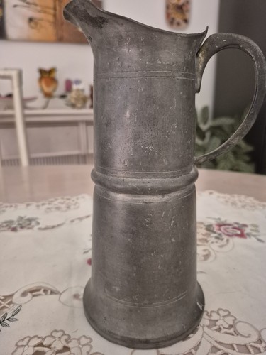 Pichet broc ancien étain - pichet, en