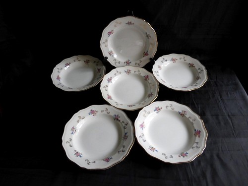 Assiettes creuses amand - assiettes, creuses,st