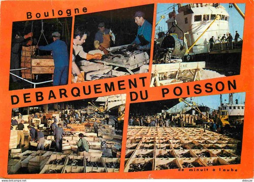 Carte postale boulogne - postale,