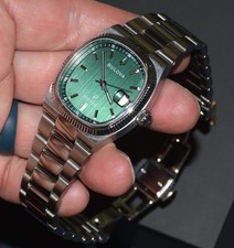 MENS BULOVA SUPER SEVILLE Precisionist 262KHz WATCH 96B439 GREEN DIAL