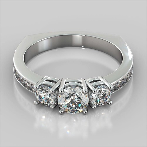 Bague fiançailles or - bague,