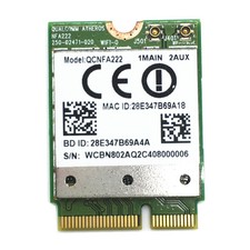 Atheros QCNFA222 2.4GHz/5GHz 802.11ABGN 300Mbps Bluetooth 4.0 WiFi Card