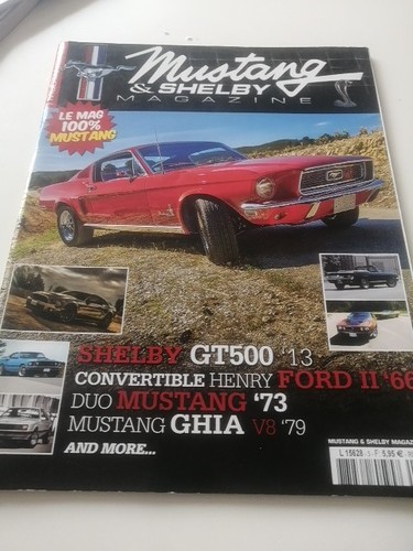 Magazine mustang shelby - mustang,