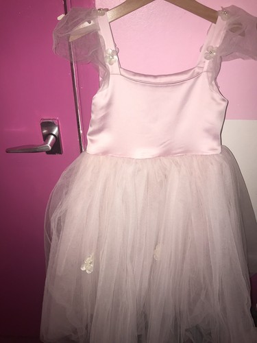 Robe fille rose violet - robe,