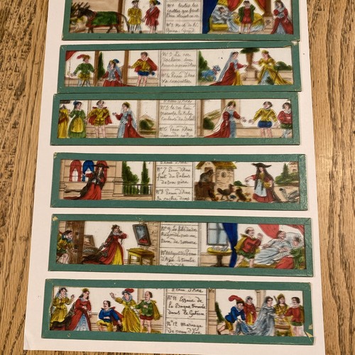 Série plaques en verre - de,