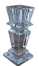 BOUGEOIR CHANDELIER EN CRISTAL