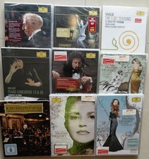 DEUTSCHE GRAMMOPHON. LOT DE 8 DVD + 1 BLU-RAY WILLIAMS MAISKY HAITINK MUTTER...