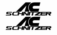 2 STICKERS AC SCHNITZER /FUN/