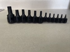 12 piece Torx bit set and 4 E torx sockets T10-T60 Lisle  USA