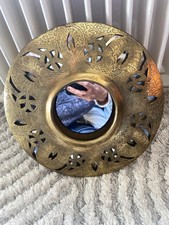 Miroir Soleil Vintage Laiton