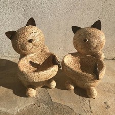 2 mangeoires et bains des