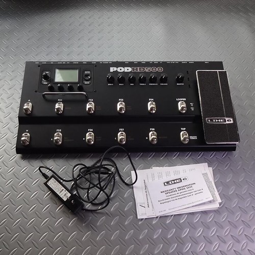 Line pod amp simulator hd500 - 6,