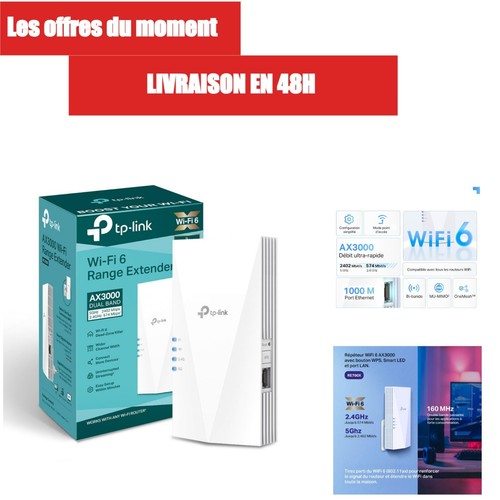 Link répéteur wifi 6 - tp-link,