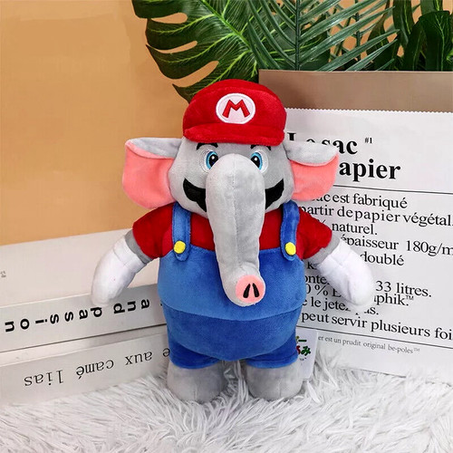 Peluche mario éléphant - mario,