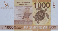 Polynésie Fr. 1000 francs -