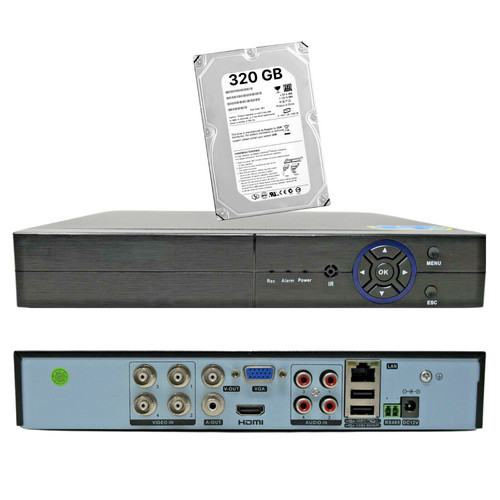 Kit dvr canaux ahd - avec, hd
