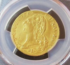 France 1786-D Gold 2 Louis D'Or Dot, 2nd Semester PCGS Genuine XF Details