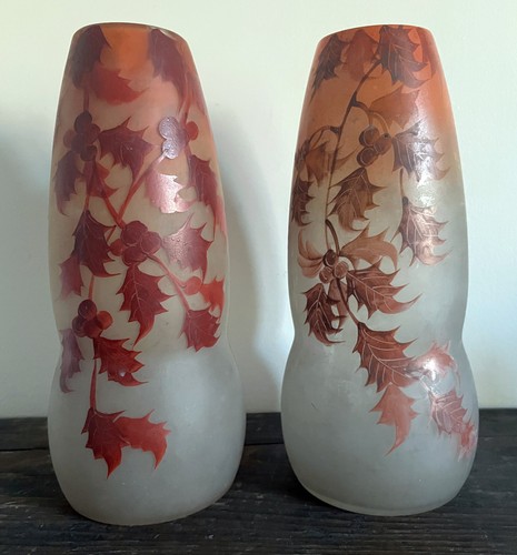 Paire vases anciens - anciens, à