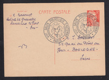 ENTIER POSTAL 1945-54 n°Y&T